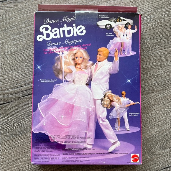 VINTAGE MATTEL Dance Magic BARBIE & Dance Magic KEN COMPLETE Still Carded! 80’s - Picture 7 of 17
